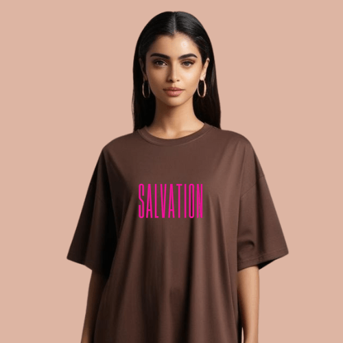 Oversized T Shirt - SALVATION