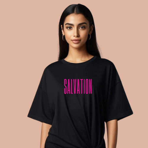 Oversized T Shirt - SALVATION